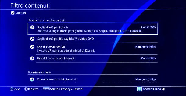 How to remove the PS4 parental control