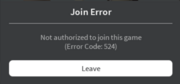 Error