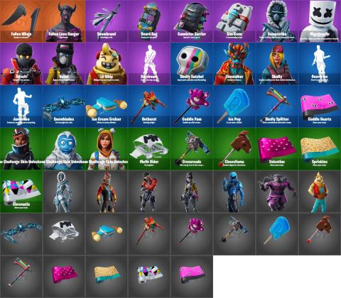 Fortnite update 7.40: hidden skins and upcoming items