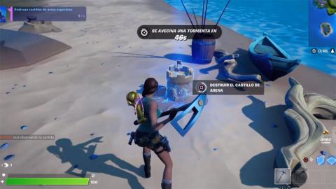 Where are the sand castles that we must build and destroy in Fortnite season 6 - locations