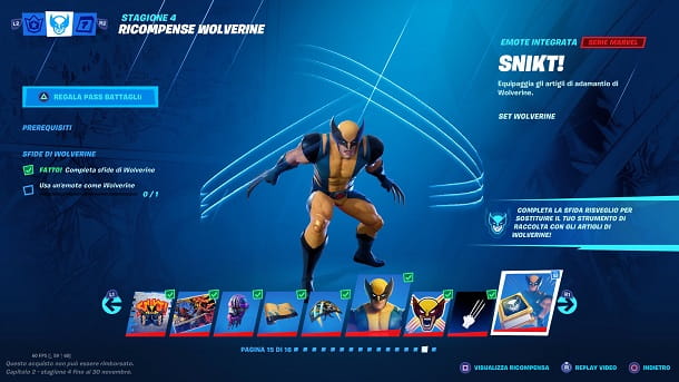 Comment débloquer Wolverine sur Fortnite