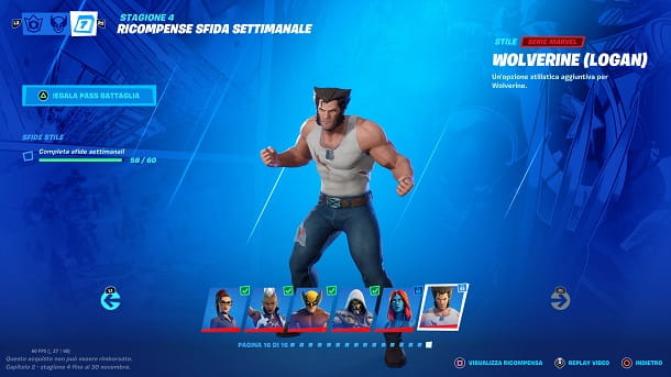 Como desbloquear Wolverine no Fortnite