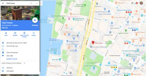Fortnite's Pitted Floors appeared instead of One World Trade Center on Google Maps