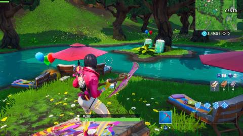 Pop Party Balloon Decorations in Fortnite - Locations (14 Days of Summer)