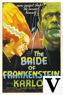 Mariée de cheveux Frankenstein