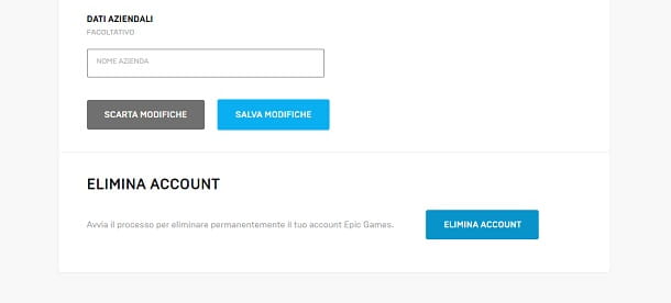 How to delete an Epic Games account