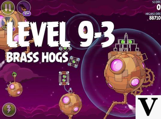 Brass Hogs 9-3 (Angry Birds Space)