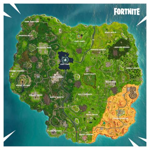 This is the map of Fortnite season 6: these are the news
