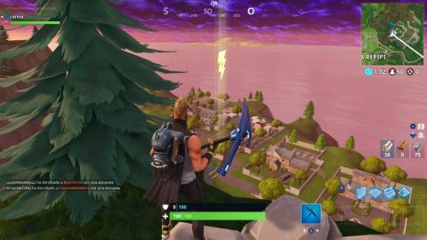 Search for floating rays in Fortnite, complete the challenge of Season 5