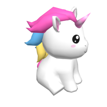 Bonnet en peluche licorne