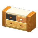 Cofre de bloques de madera
