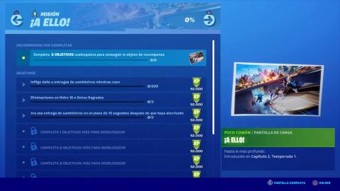 Fortnite Chapter 2: how to complete all challenges and missions (season 1)