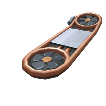Hoverboard Steampunk