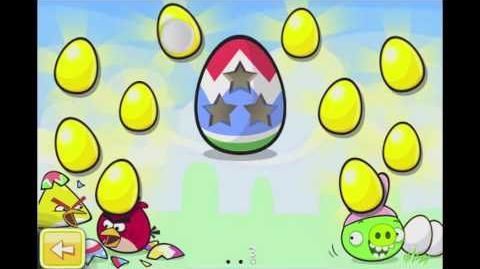 Angry Birds Seasons Huevos Dorados