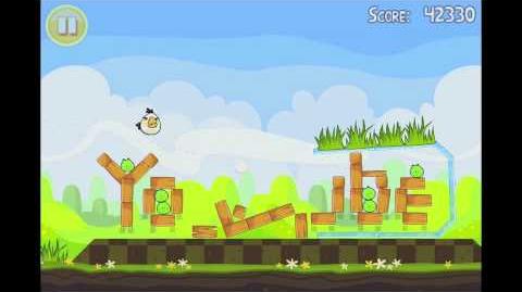 Angry Birds Seasons ufs d'or