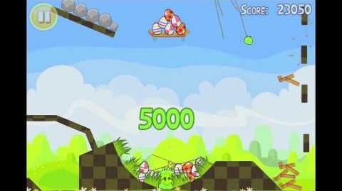 Angry Birds Seasons ufs d'or