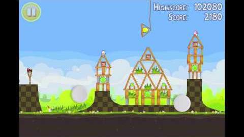 Angry Birds Seasons Huevos Dorados