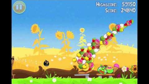 Angry Birds Seasons Huevos Dorados