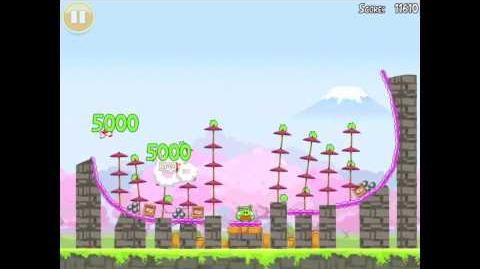 Angry Birds Seasons ufs d'or