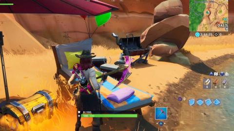 Destroy grills with the Spatulin and Fork tool in Fortnite - locations