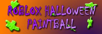 Halloween Paintball