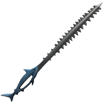 Espada de tiburón afilada