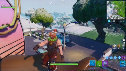 Dance on a sundial in Fortnite, complete the challenge of week 9 season 7