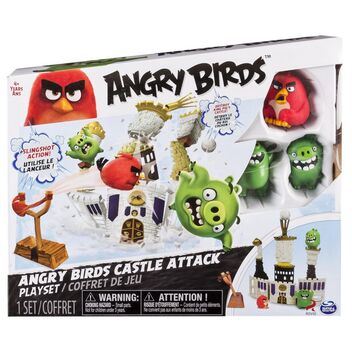 L'attaque du château d'Angry Birds