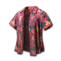 Camisa de praia (coral)