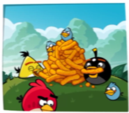 Cheetos de Angry Birds