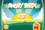 Menús principales de Angry Birds