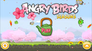 Menús principales de Angry Birds