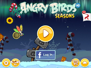 Menus principaux d'Angry Birds