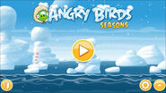 Menus principais do Angry Birds