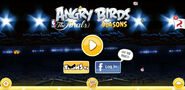 Menus principaux d'Angry Birds