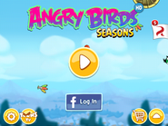 Menús principales de Angry Birds