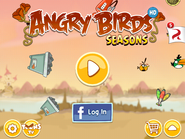 Menus principaux d'Angry Birds