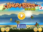 Menus principaux d'Angry Birds