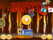 Menús principales de Angry Birds