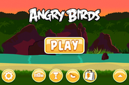 Menús principales de Angry Birds