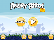 Menus principaux d'Angry Birds