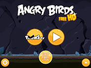 Menús principales de Angry Birds