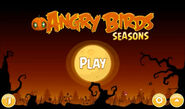 Menus principais do Angry Birds