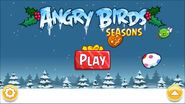 Menus principais do Angry Birds