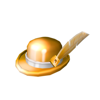 Golden Roblox Bowler