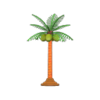 Lâmpada de palmeira
