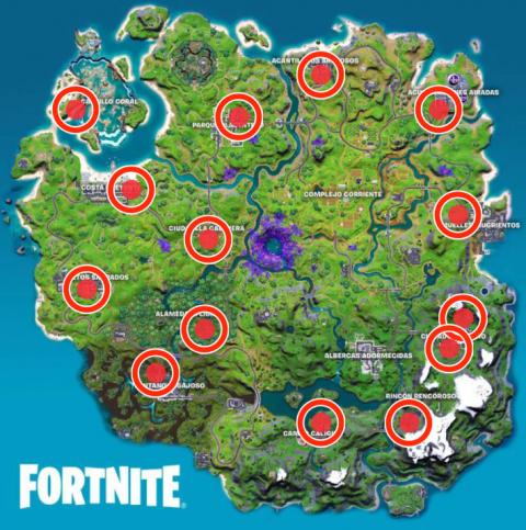 Fortnite week 10 season 7: guide to complete all missions