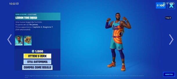 Como desbloquear LeBron James Space Jam 2 no Fortnite