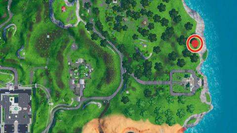 Where is the very large piano in Fortnite Season 9