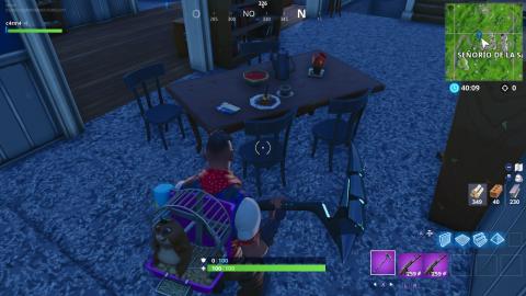 Destroy chairs, public wooden posts and wooden pallets in Fortnite Season 7